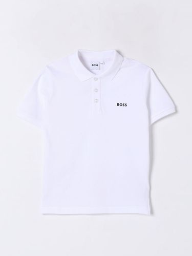 Polo Shirt BOSS Kids color White - Boss - Modalova