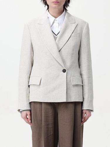 Blazer Woman color Beige - Brunello Cucinelli - Modalova