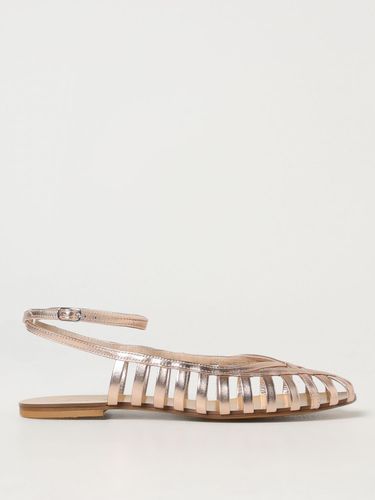 Flat Sandals Woman color Champagne - Anna F. - Modalova