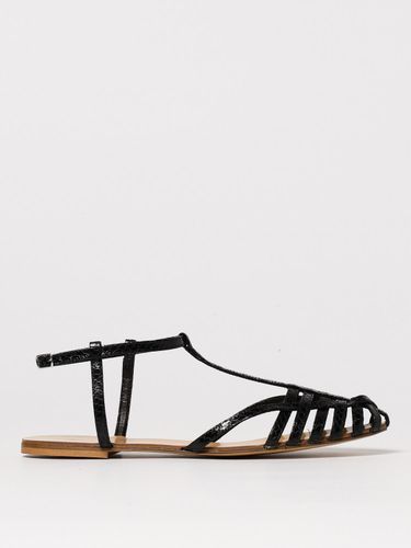 Flat Sandals Woman color Black - Anna F. - Modalova
