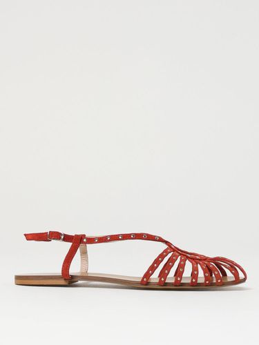 Flat Sandals Woman color Rust - Anna F. - Modalova
