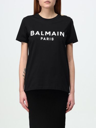 T-Shirt BALMAIN Woman color Black - Balmain - Modalova