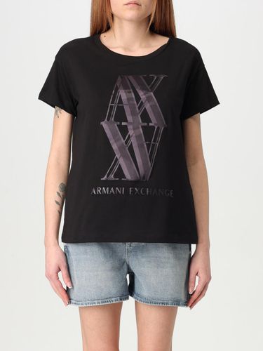 T-Shirt Woman color Black - Armani Exchange - Modalova
