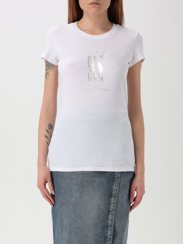 T-Shirt Woman color White - Armani Exchange - Modalova