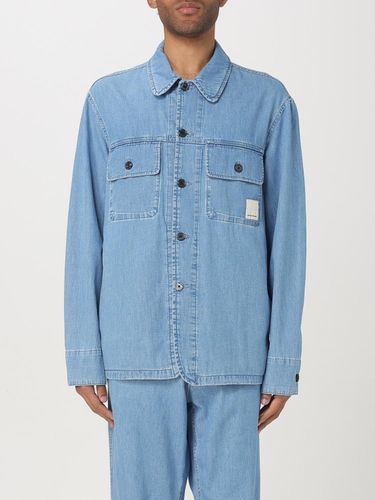 Shirt Men color Denim - Emporio Armani - Modalova