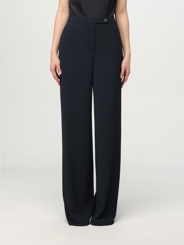 Pants Woman color Blue - Emporio Armani - Modalova