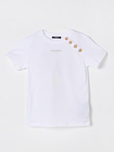 T-Shirt BALMAIN Kids color White - Balmain - Modalova