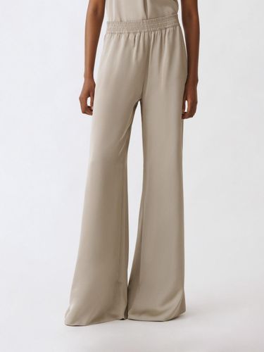 Pants Woman color Beige - Fabiana Filippi - Modalova