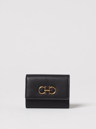 Wallet FERRAGAMO Woman color Black - Ferragamo - Modalova