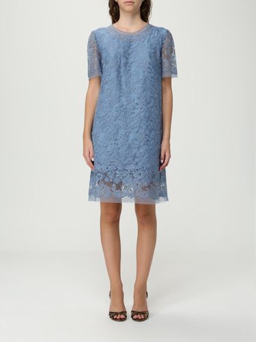Dress Woman color Gnawed Blue - Ermanno Scervino - Modalova