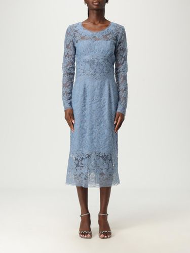 Dress Woman color Gnawed Blue - Ermanno Scervino - Modalova