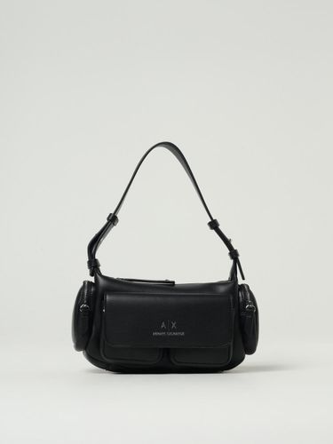 Shoulder Bag Woman color Black - Armani Exchange - Modalova