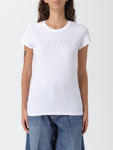 T-Shirt Woman color White - Armani Exchange - Modalova