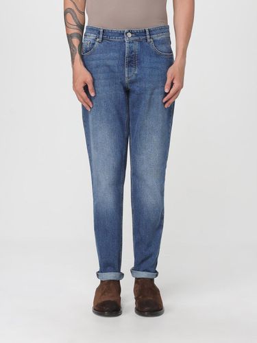 Jeans Men color Denim - Brunello Cucinelli - Modalova