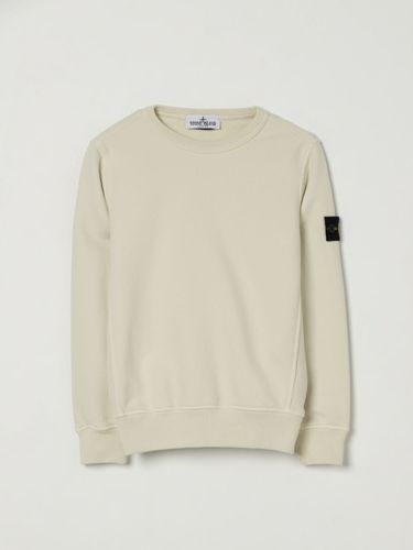 Sweater Kids color White - Stone Island Junior - Modalova