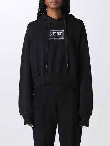 Sweatshirt Woman color Black - Versace Jeans Couture - Modalova