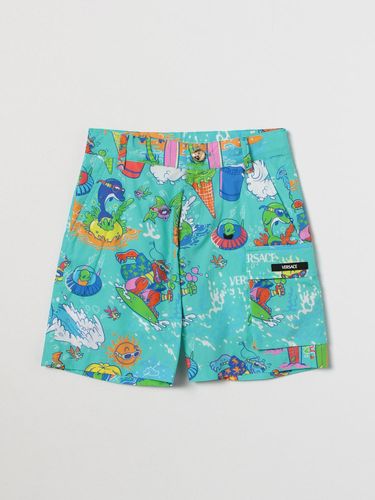 Shorts VERSACE Kids color Green - Versace - Modalova