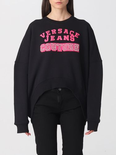 Sweatshirt in cotton with logo - Versace Jeans Couture - Modalova