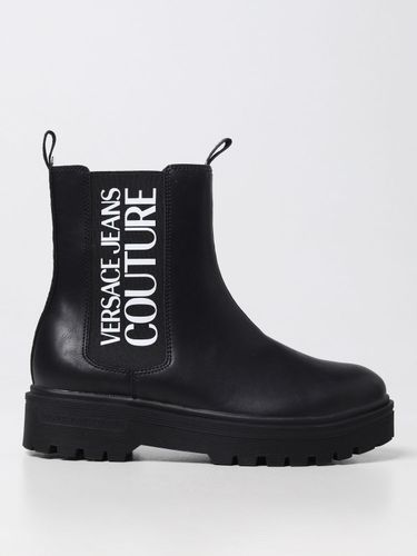 Ankle boots in synthetic leather - Versace Jeans Couture - Modalova