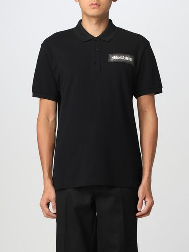 Polo shirt in piqué cotton - Moschino Couture - Modalova