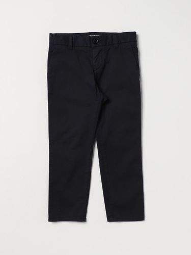 Pants Kids color Blue - Emporio Armani - Modalova