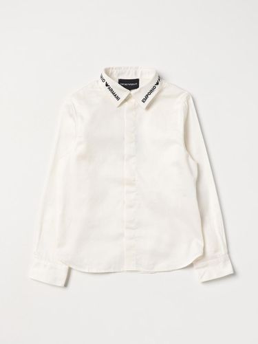 Shirt Kids color White - Emporio Armani - Modalova