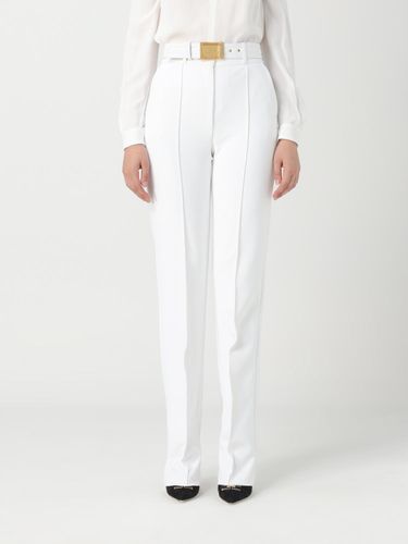 Pants Woman color Ivory - Elisabetta Franchi - Modalova