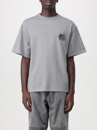 Etro cotton t-shirt with embroidery - Etro - Modalova