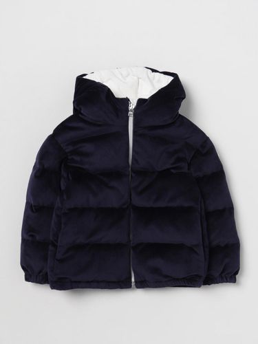Jacket MONCLER Kids color Blue - Moncler - Modalova