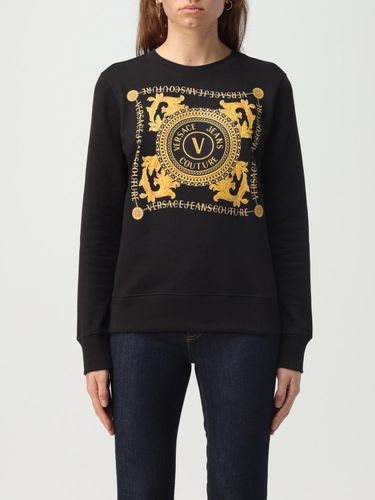Sweatshirt Woman color Black - Versace Jeans Couture - Modalova
