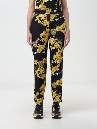 Pants Woman color Black - Versace Jeans Couture - Modalova