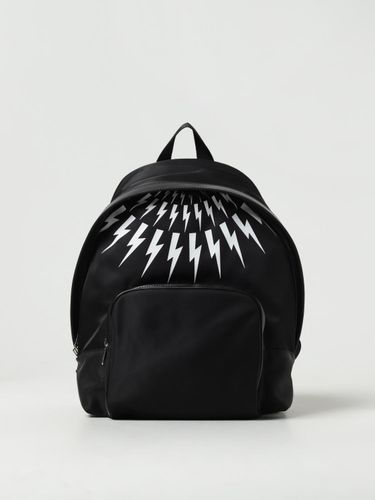 Nylon backpack with print - Neil Barrett - Modalova
