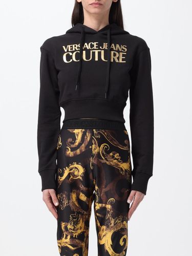 Sweatshirt Woman color Black - Versace Jeans Couture - Modalova