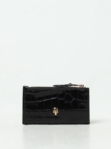 Wallet Woman color Black - Alexander Mcqueen - Modalova