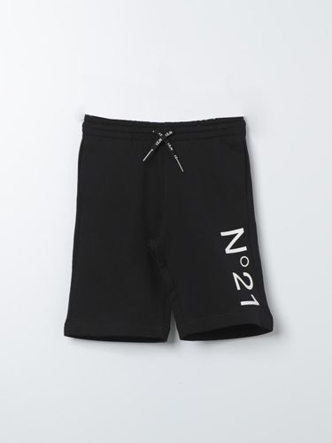 Shorts N° 21 Kids color Black - N° 21 - Modalova