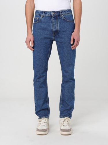 Jeans Men color Gnawed Blue - Palm Angels - Modalova