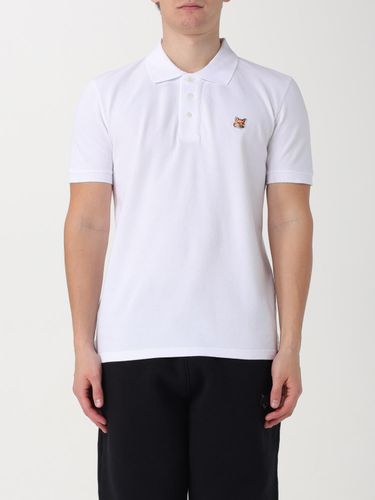 Polo Shirt MAISON KITSUNÉ Men color White - Maison Kitsuné - Modalova