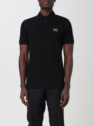 Polo Shirt Men color Black - Dolce & Gabbana - Modalova