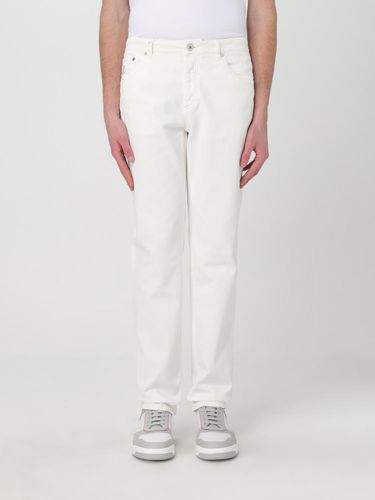 Jeans Men color White - Brunello Cucinelli - Modalova