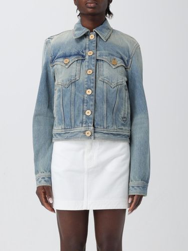 Jacket BALMAIN Woman color Blue - Balmain - Modalova