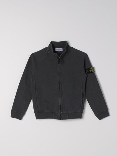 Sweater Kids color Grey - Stone Island Junior - Modalova