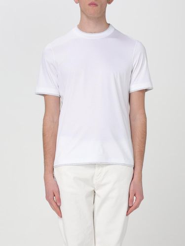 T-Shirt Men color White - Brunello Cucinelli - Modalova