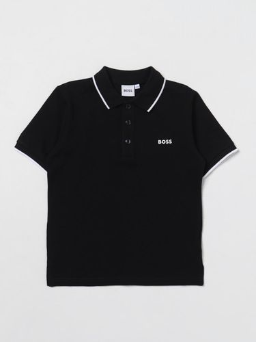 Polo Shirt BOSS Kids color Black - Boss - Modalova