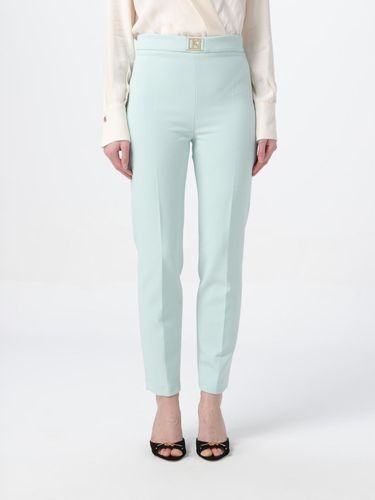 Pants Woman color Water - Elisabetta Franchi - Modalova