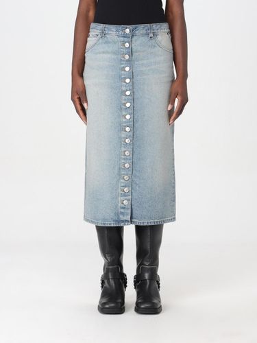 Skirt COURRÈGES Woman color Blue - Courrèges - Modalova