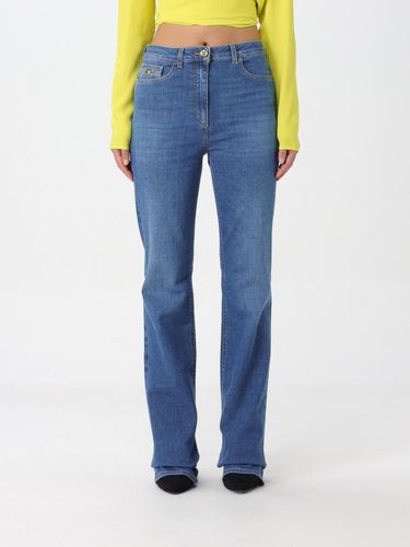 Pants Woman color Blue - Elisabetta Franchi - Modalova