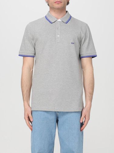 Polo Shirt FAY Men color White 1 - Fay - Modalova