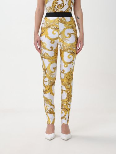 Pants Woman color White - Versace Jeans Couture - Modalova