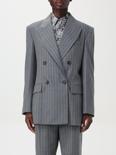 Blazer Woman color Grey - Brunello Cucinelli - Modalova
