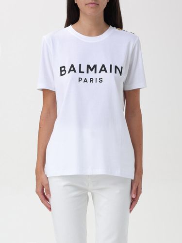 T-Shirt BALMAIN Woman color Black 1 - Balmain - Modalova